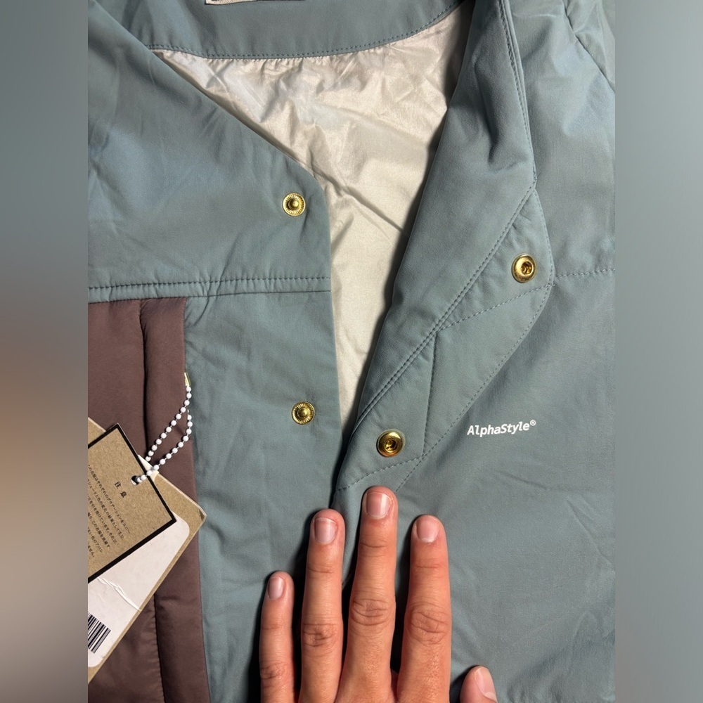 NWT AlphaStyle- Clara Padded Liner in Turquoise. Size L - Picture 3 of 11